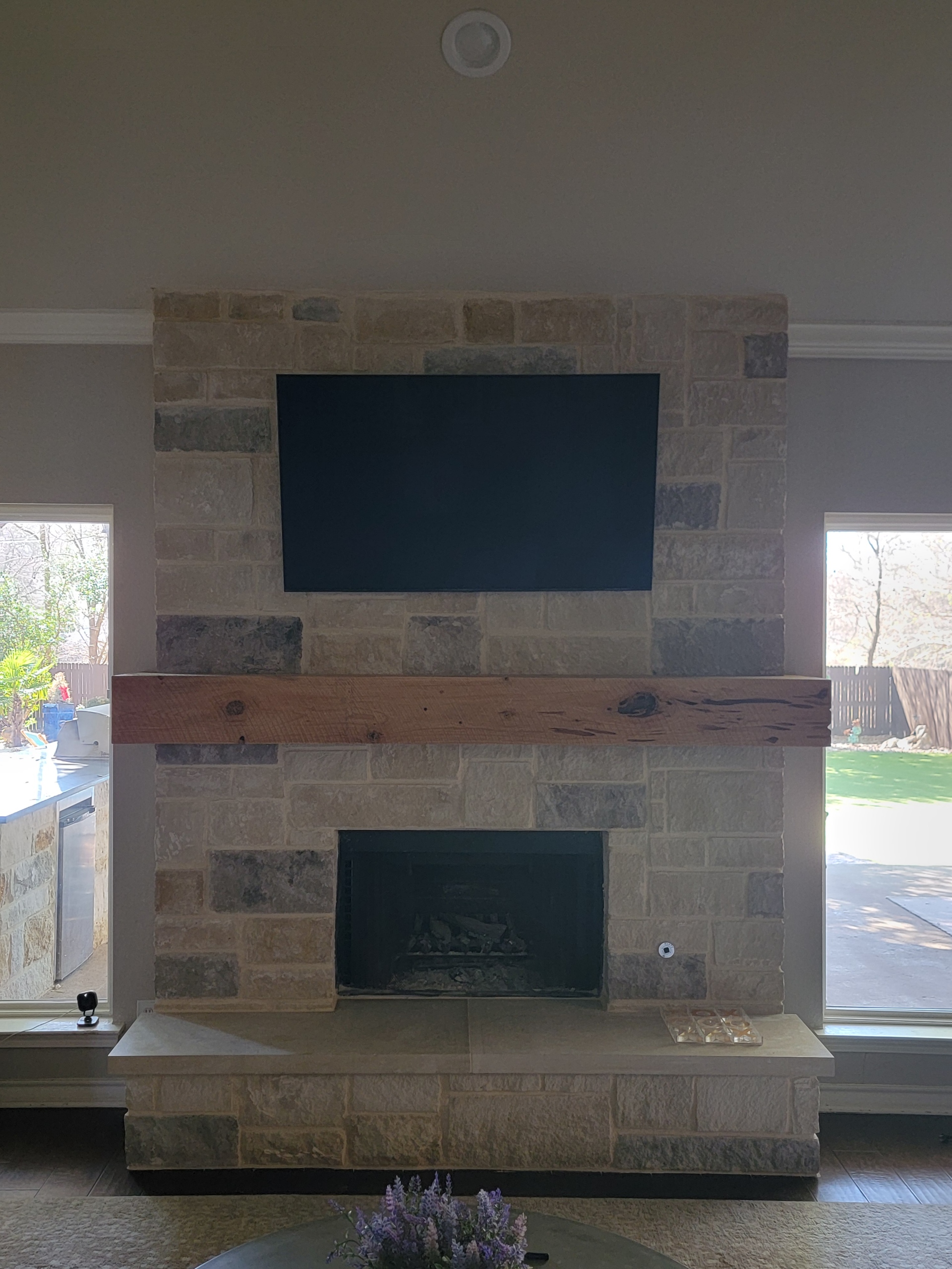 Indoor Fireplace Kit Front View